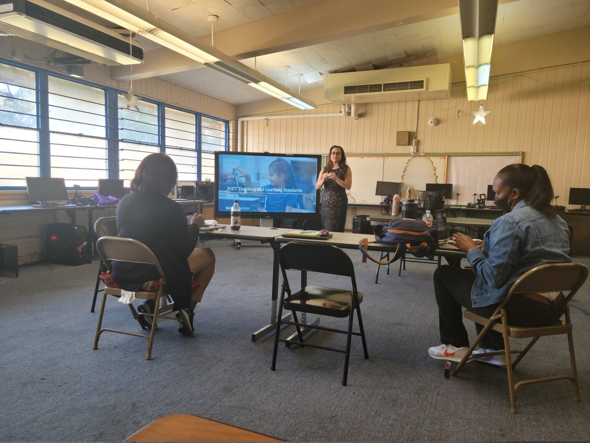 During our learning today <a href="/sheliadbanks/">Sheliabanks</a> shared a question that leaders might  ask teachers before lesson observations, "How is the learning today going to support students in progression toward the standard?" Our focus is always about gathering evidence of student learning.