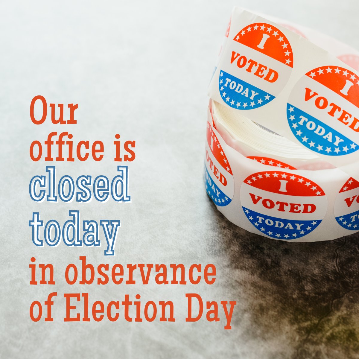 RepWelby's tweet photo. Yep, it's #ElectionDay ! The polls are open until 8 p.m. https://t.co/t2JN8O3jrX https://t.co/RdTcGqqhcb