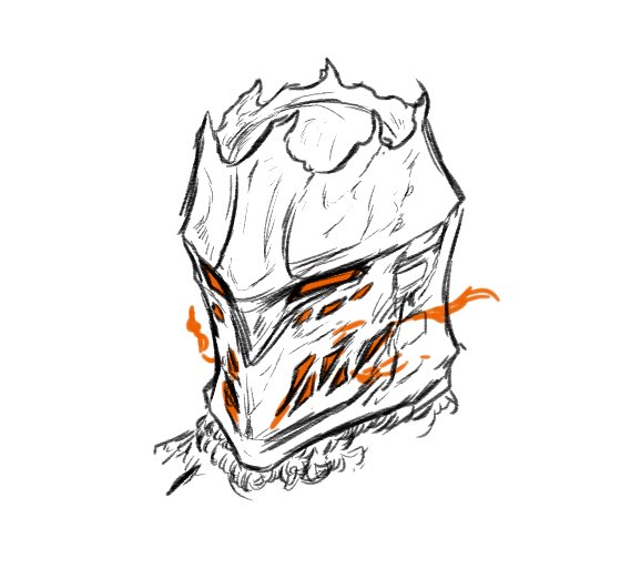 火属性バケツヘッド 