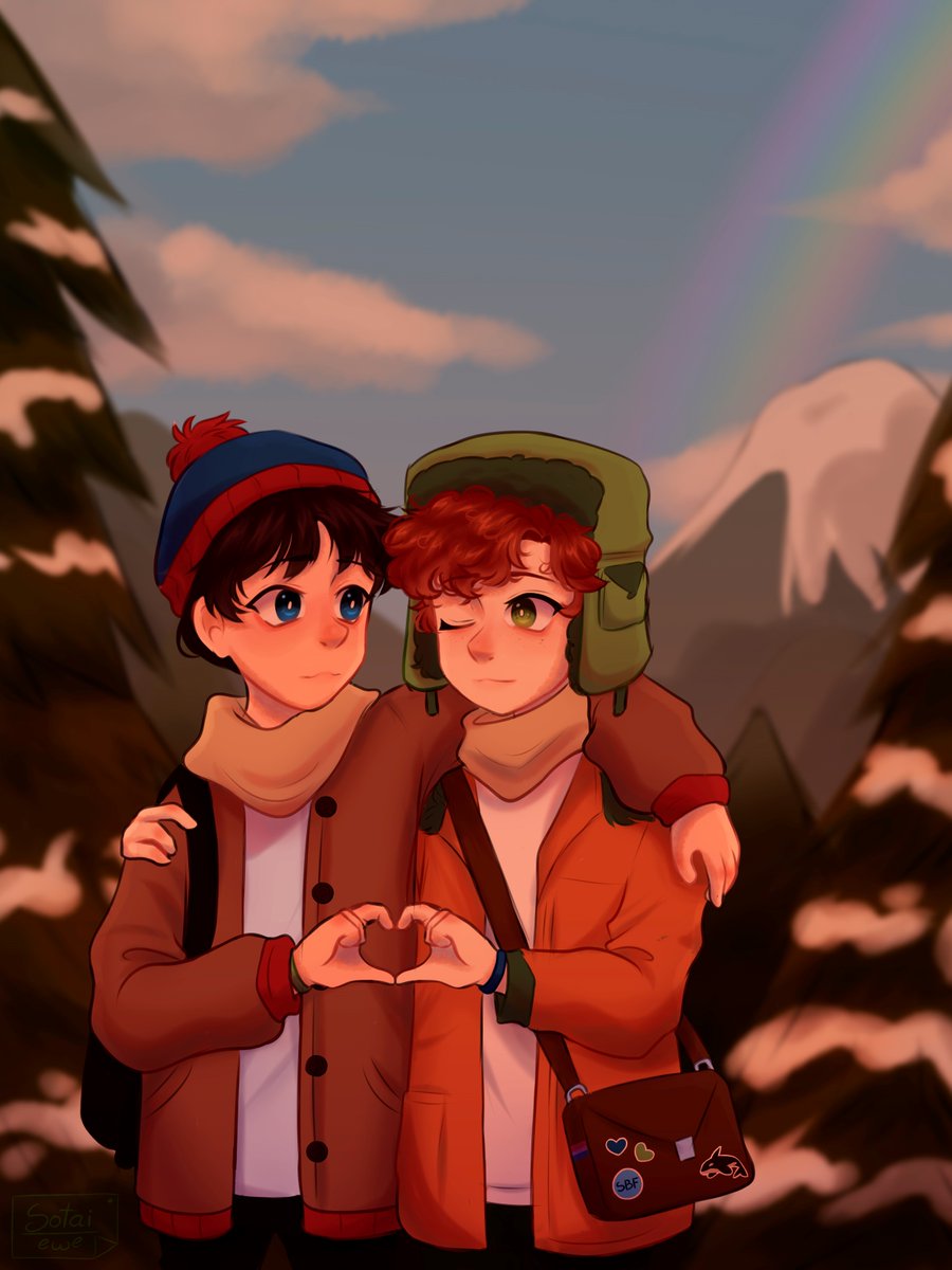 Sotaiewe's tweet image. hello, here is my complete piece for @SPstylezine ✨💖
check it out, it's so beautiful uwu spstylezine.gumroad.com
#SouthPark #spstyle