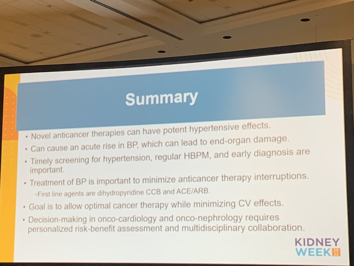Abhijat Kitchlu | Onconephrology (@onconeph) on Twitter photo Approaches in Diagnosing, Monitoring and Managing HTN in Patients with Cancer by <a href="/AgnesSKim2/">Agnes S Kim, MD</a> #onconephrology #KidneyWk <a href="/kdjhaveri/">Kenar Jhaveri</a> <a href="/SheronLatcha/">Sheron Latcha</a> Approaches in Diagnosing, Monitoring and Managing HTN in Patients with Cancer by <a href="/AgnesSKim2/">Agnes S Kim, MD</a> #onconephrology #KidneyWk <a href="/kdjhaveri/">Kenar Jhaveri</a> <a href="/SheronLatcha/">Sheron Latcha</a>