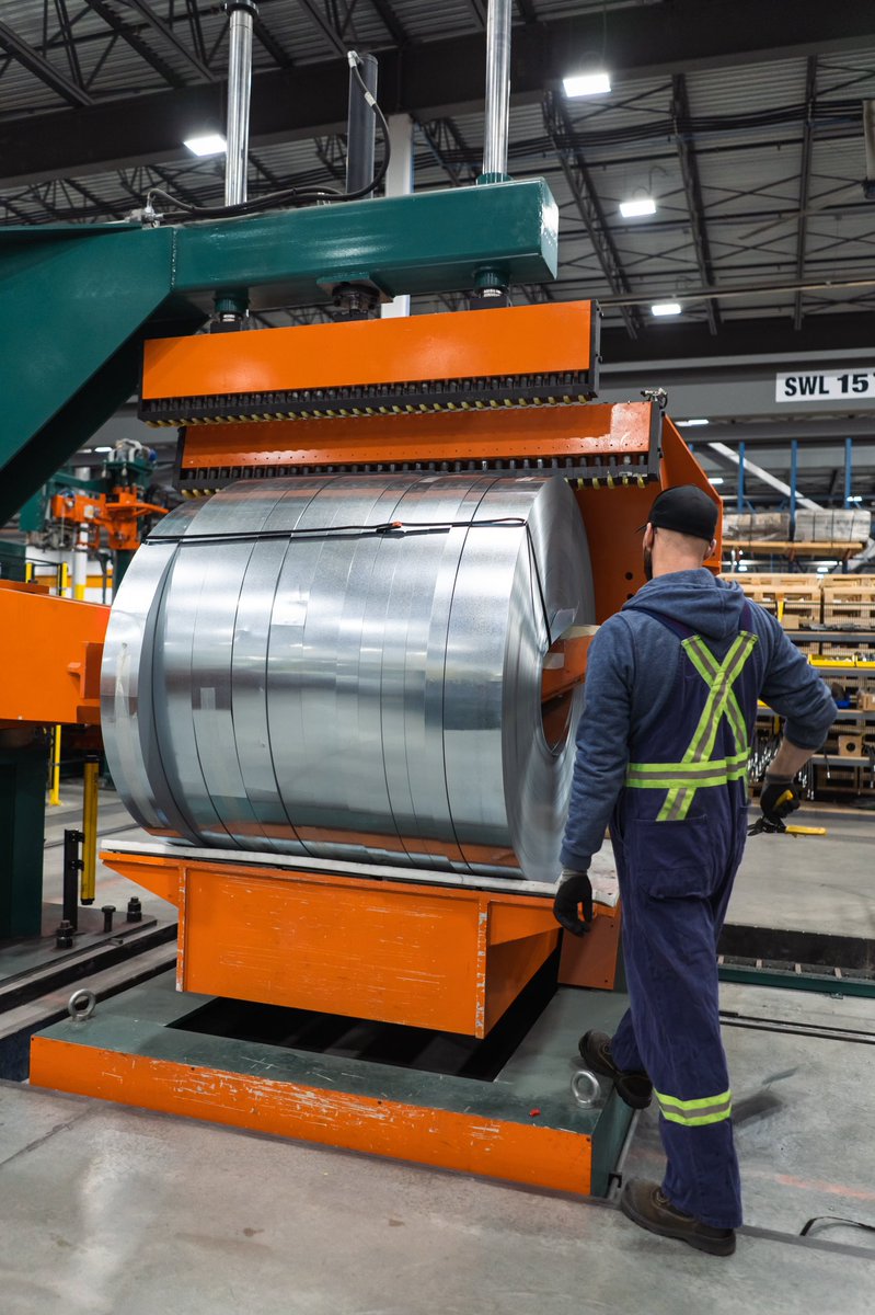 baileymetal's tweet photo. A closer look inside Bailey West.
#ourstrengthisourteam 🦺🏗🇨🇦
#baileymetal #baileymetalprocessing #buildwithbailey #thestrengthwithin #customerservice #steelframing
#metalframing #steelbuilding #construction #canadianconstruction #buildingmaterials #buildingconstruction https://t.co/tFNsFNqxDh