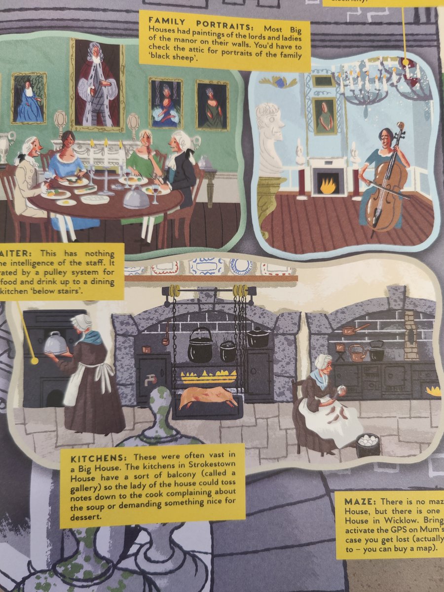 strokestownpark's tweet photo. We have been restocking our shop and preparing for Christmas and imagine our surprise when we spotted a mention of Strokestown Park in the Great Irish History Book! 
Thank you @MylesDungan1 for the mention of our famous Gallery Kitchen

#Bighouse #picturebook #history #GIHB https://t.co/Bg4ChySI0v