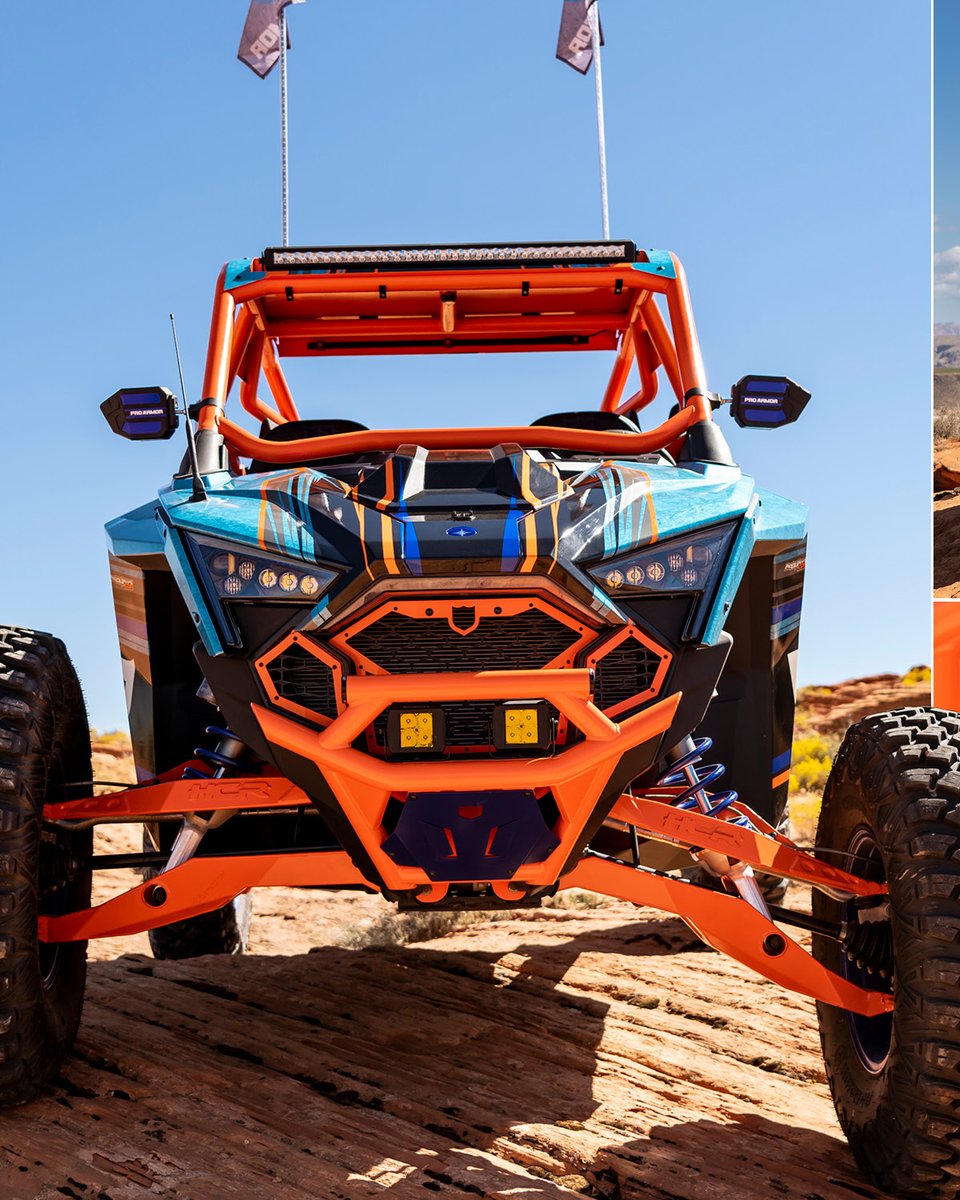 utvsportsmag's tweet photo. Gotta give it to Pro Armor for this clean @PolarisRZR Pro R. We caught up with it, (barely) at Trail Hero to see what it’s all about. Check out the #buildbreakdown with photos over at https://t.co/n9eOxcpJKQ and let us know what you think! 😎👍🏻 https://t.co/P5zVXoOkzS