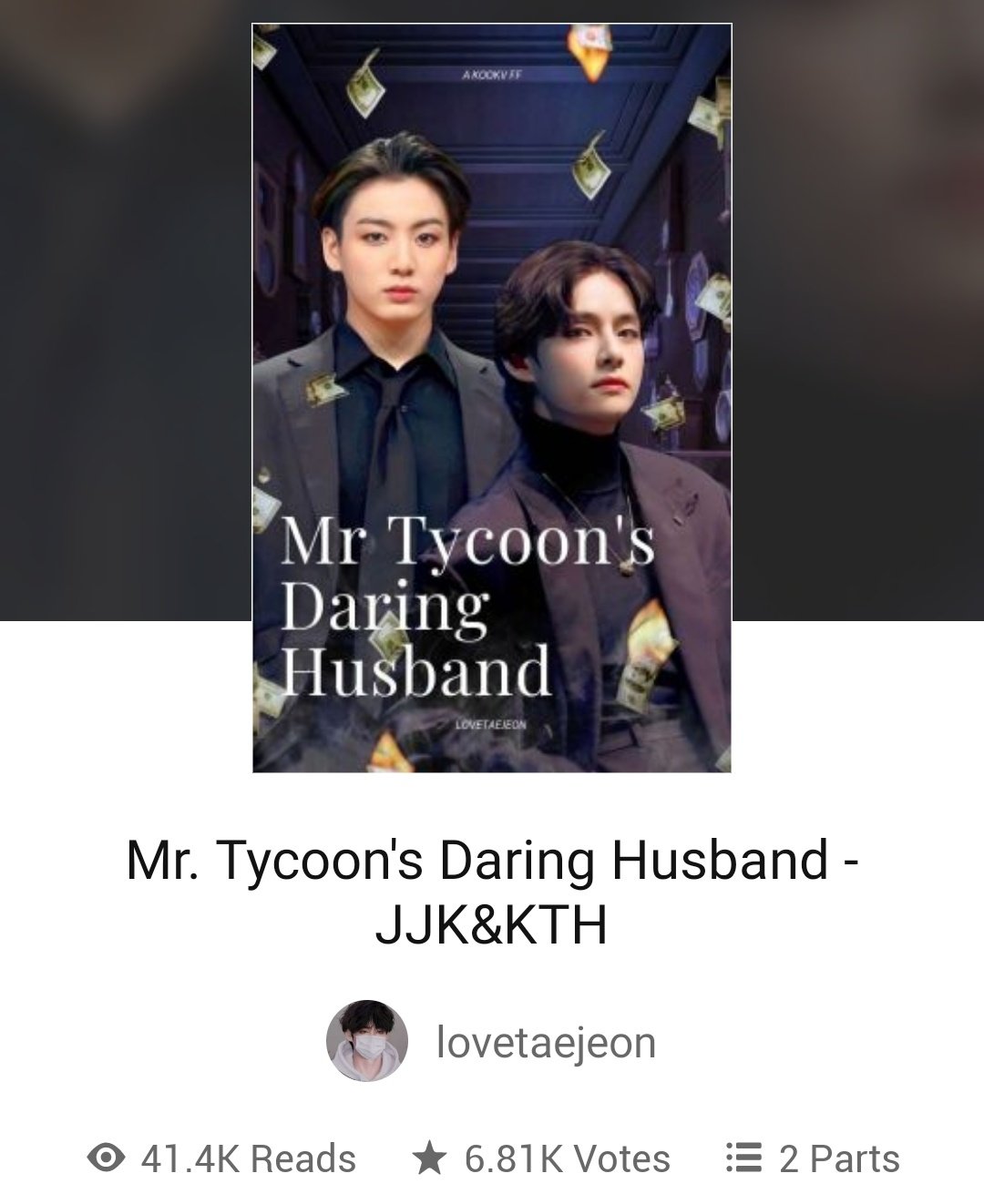 !♥︎ on Twitter "• Mr Tycoon's daring husband Kooktae Have tanto no