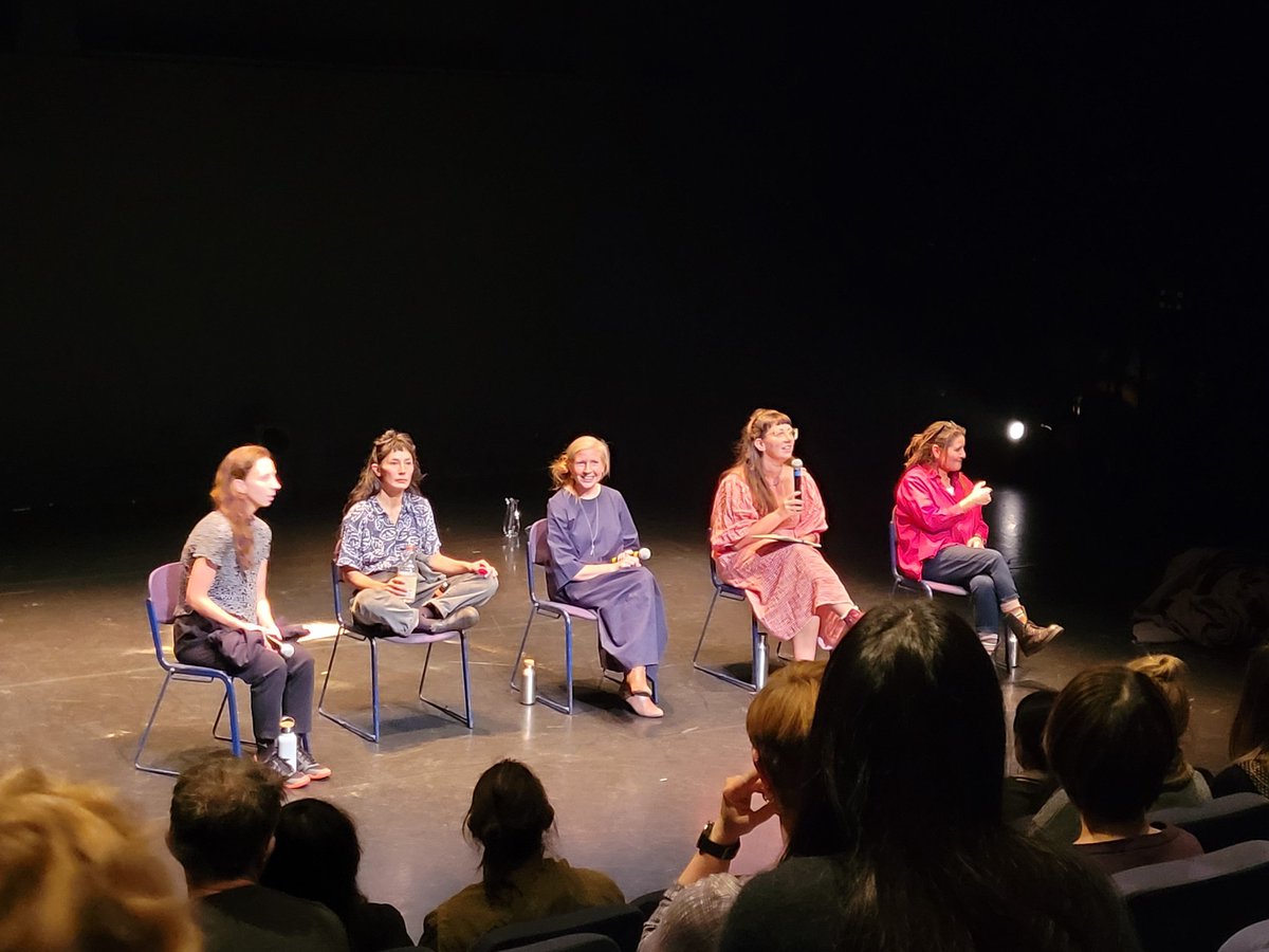 Thrilled to be <a href="/Sadlers_Wells/">Sadler's Wells</a> Lilian Baylis Studio for the post-performance discussion - fo grab Written in the Body from <a href="/C_S_Projects/">Charlotte Spencer</a> when and where you can! So so powerful, Charlotte, thank you