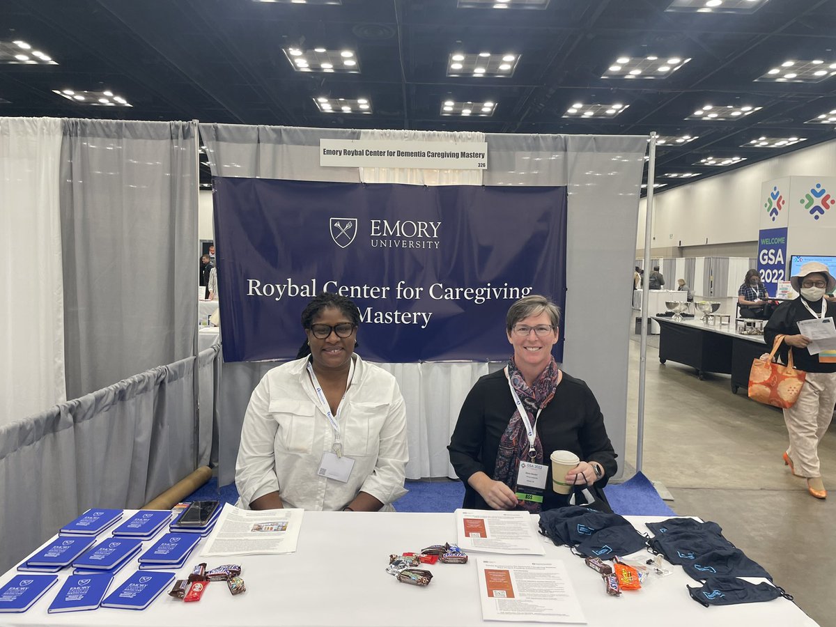 Stop by the Emory Roybal Booth at GSA to learn about new pilot funding opportunities as well as faculty positions in Emory Geriatrics @EmoryGeriatrics @AlexisABender @EmoryRoybalCTR