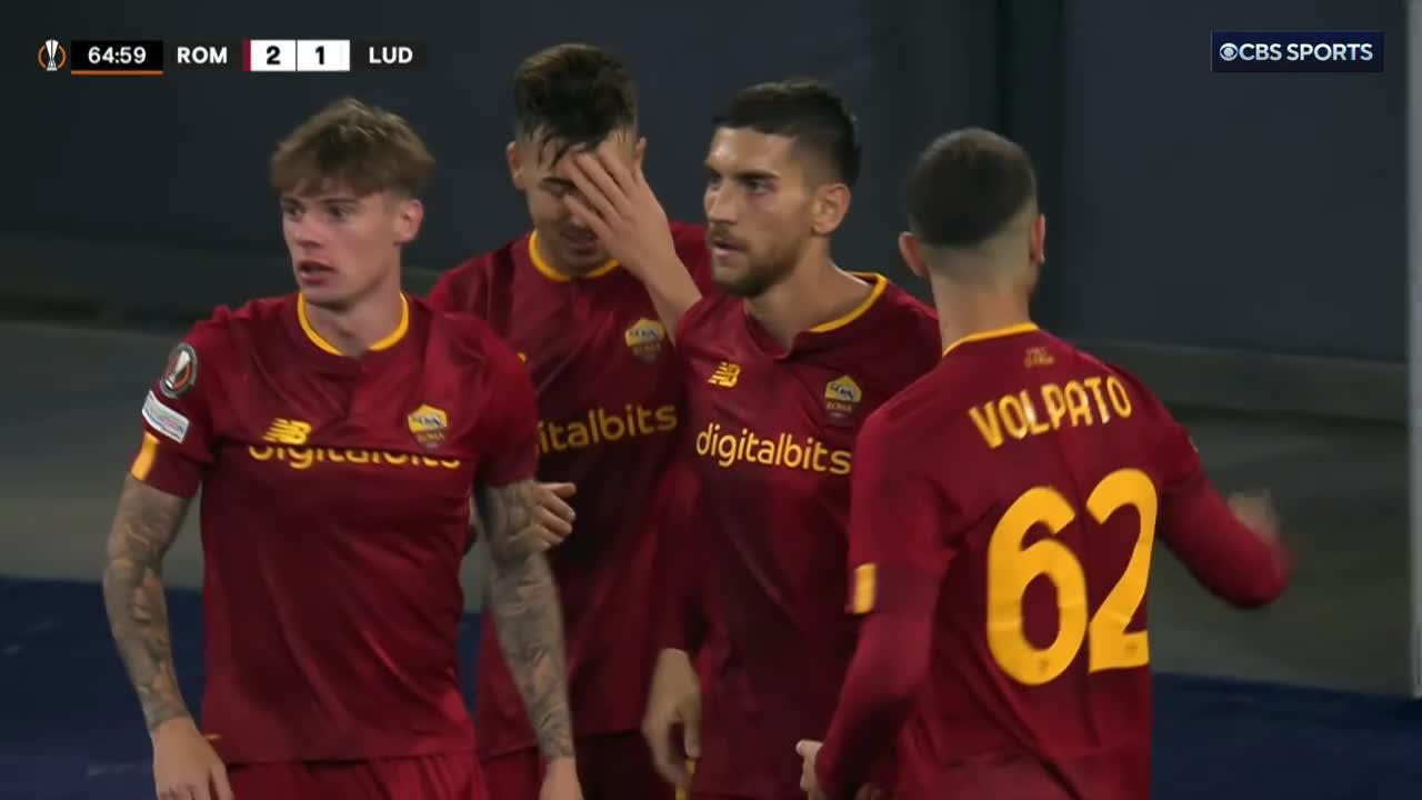 56': Lorenzo Pellegrini penalty (won by Nicolo Zaniolo) ⚽️
64': Lorenzo Pellegrini penalty (won by Nicolo Zaniolo) ⚽️

As it stands AS Roma are headed to the #UEL knockout playoffs. 😯”