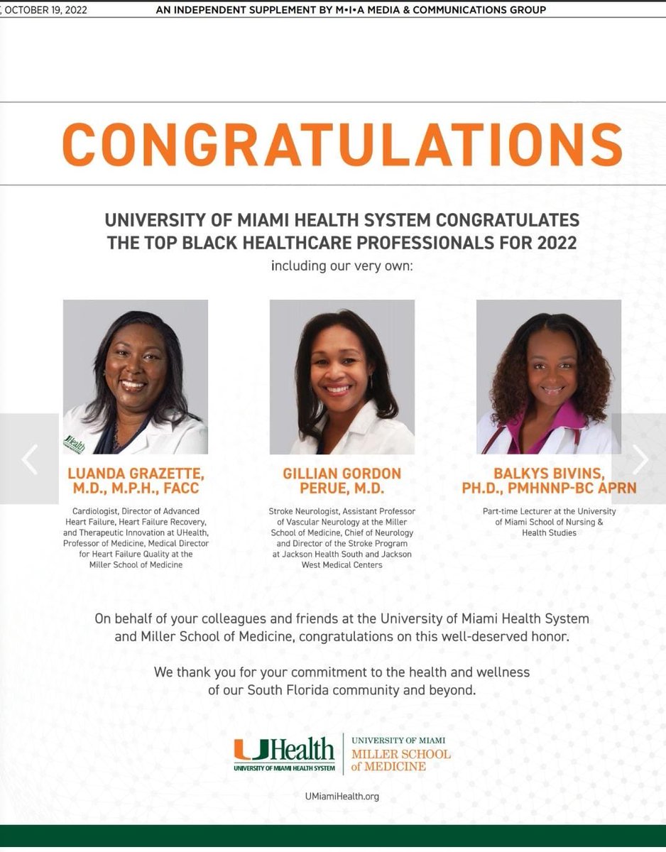 Gordon Perue (@gperue) on Twitter photo Honored and Humbled by this award! Thank you Legacy Magazine for highlighting our work! <a href="/StrokeMiami/">UMiamiStroke</a> <a href="/AANmember/">American Academy of Neurology</a> Honored and Humbled by this award! Thank you Legacy Magazine for highlighting our work! <a href="/StrokeMiami/">UMiamiStroke</a> <a href="/AANmember/">American Academy of Neurology</a>