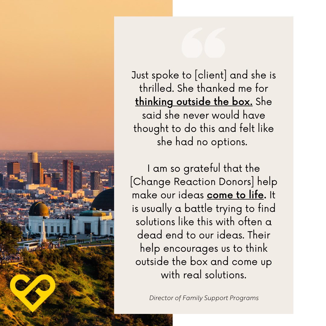 We continually encourage frontline workers to advocate on behalf of their clients unique hardships. When these needs are met, individuals and families can actually focus on moving forward rather than feeling the stress of bills piling up from unexpected emergencies