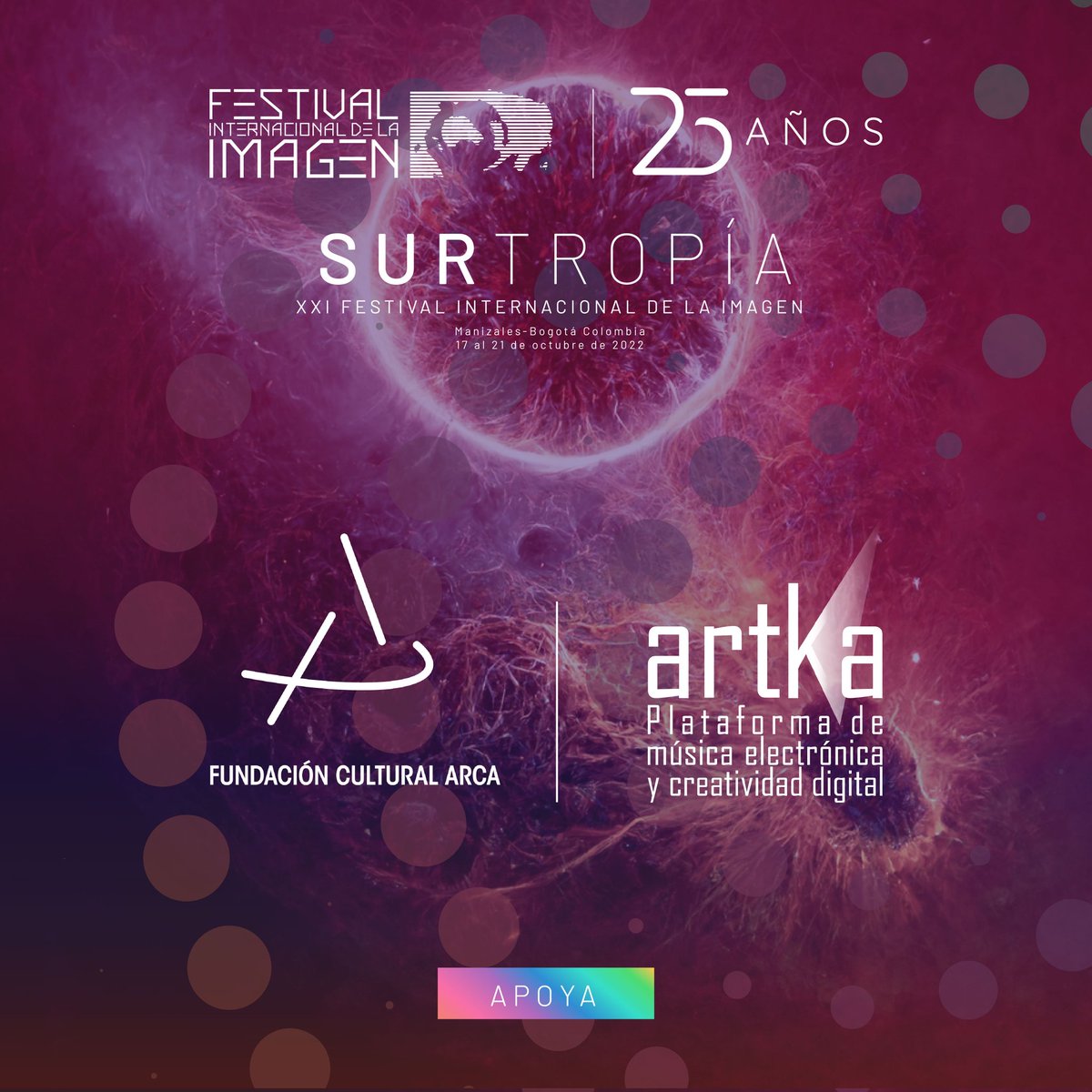 imagenfest's tweet image. El @imagenfest se realiza con el apoyo de @ARTKAplataforma y Fundación Cultural #Arca

#ImagenFest
#SURTropía