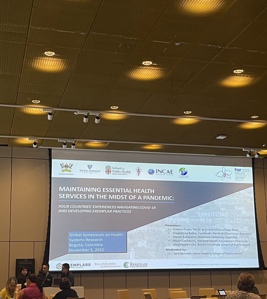 Nükte Göç, MPH (@nuktegg) on Twitter photo Last session of Day 4 #HSR2022. Hearing how Costa Rica, Dominican Republic, Uganda, and Thailand navigated maintaining essential health services during the pandemic and developed exemplary practices.
<a href="/H_S_Global/">Health Systems Global</a> <a href="/exemplarshealth/">Exemplars in Global Health</a> Last session of Day 4 #HSR2022. Hearing how Costa Rica, Dominican Republic, Uganda, and Thailand navigated maintaining essential health services during the pandemic and developed exemplary practices.
<a href="/H_S_Global/">Health Systems Global</a> <a href="/exemplarshealth/">Exemplars in Global Health</a>