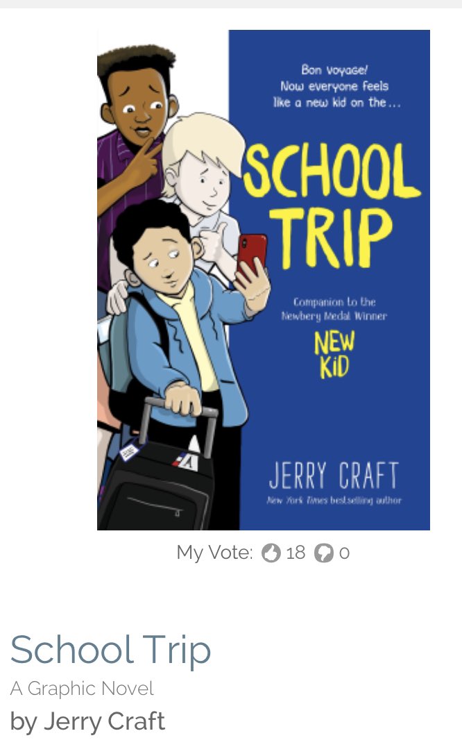 A wonderful day for an ARC. Can’t wait to see what <a href="/JerryCraft/">Jerry Craft</a> has in store!
