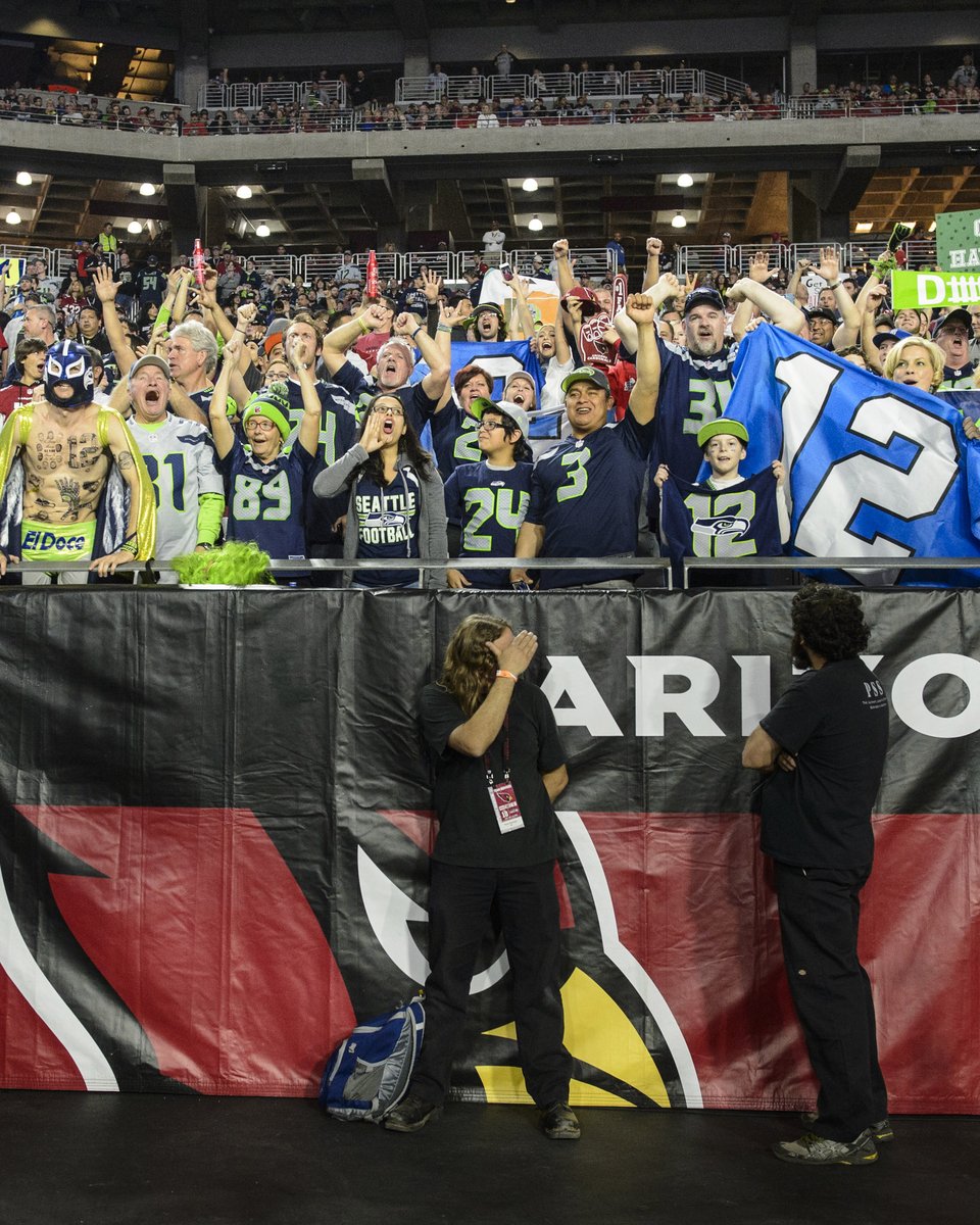 A 𝙎𝙀𝘼 of 12s.

RT if you're going to #SEAvsAZ on Sunday!