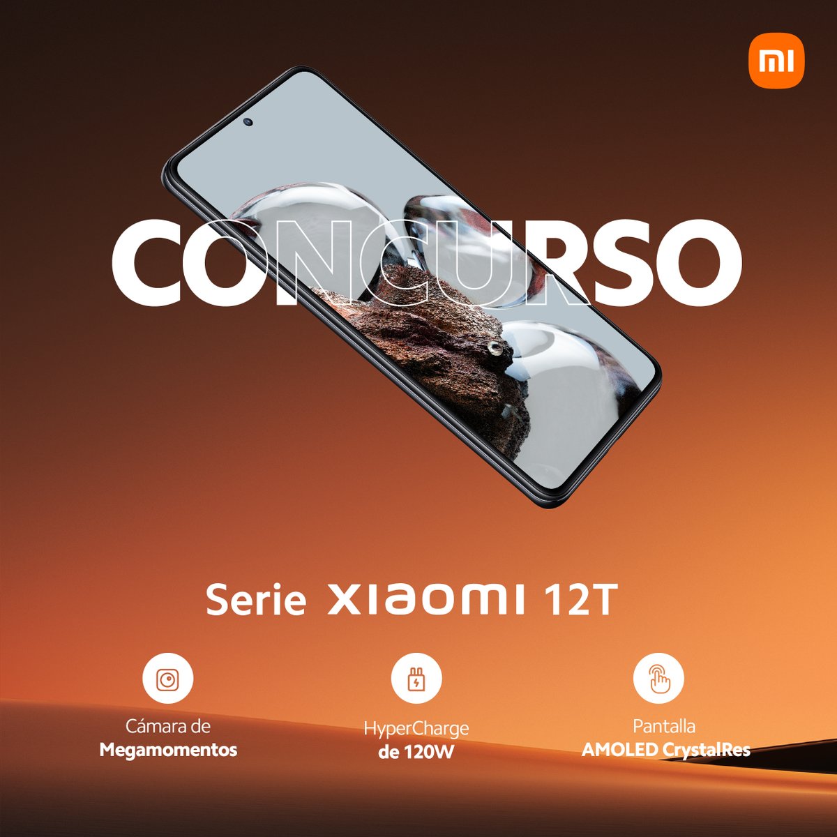 "[CONCURSO] 
Gana uno de los primeros equipos #SerieXiaomi12T en Chile y sé pionero/a en detalles. Solo debes: 
1- Dejar en los comentarios tu característica favorita
2- Compartir este post en tu historia
3- ¡Seguirnos!"