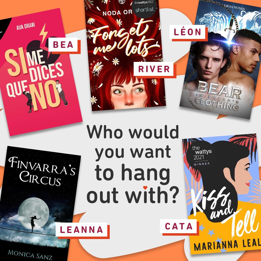 Isn't it the dream to spend time with your favorite #Wattpad characters? <a href="/mariannahubrism/">Marianna Leal + Mari Loyal 🇻🇪</a> has her favorites, but which one are you hanging out with? Let us know and check out her reading list👯⬇️ read.w.tt/f4RR/ib7jrxua