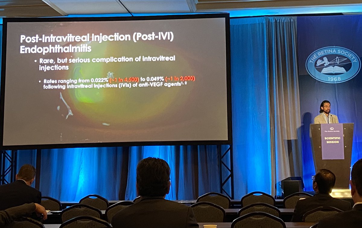 Abtin (@abtinshahlaee) on Twitter photo Murtaza Adam <a href="/WillsEyeAlumni/">Wills Eye Alumni</a> discusses rates and outcomes of post-injection endophthalmitis with Chlorhexidine vs Povidone-Iodine <a href="/RetinaSociety/">TheRetinaSociety</a> Murtaza Adam <a href="/WillsEyeAlumni/">Wills Eye Alumni</a> discusses rates and outcomes of post-injection endophthalmitis with Chlorhexidine vs Povidone-Iodine <a href="/RetinaSociety/">TheRetinaSociety</a>