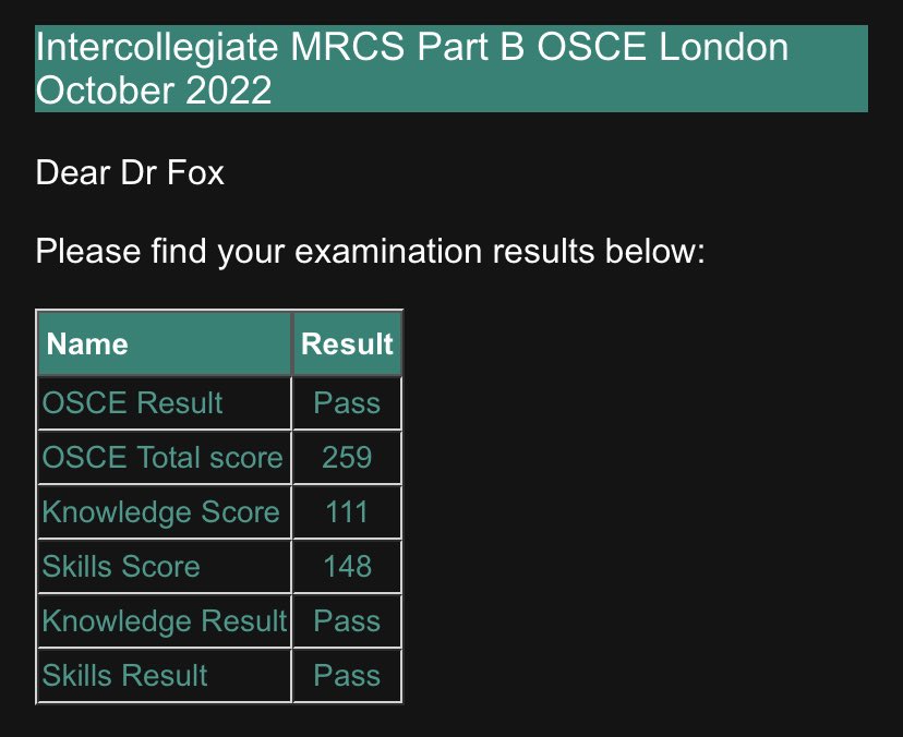MRCS Part B ✅ - time to celebrate🍺🍺🍺 very excited to start surgical training next year!