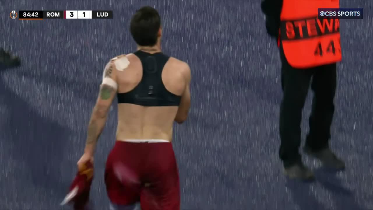 NICOLO ZANIOLO PUTS IT ON ICE FOR ROMA. 💥”