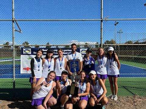 GIRLS TENNIS Division II: 🎾 GALA 20.5 🏆 SOCES 9 Congratulations to the Lady Goddesses on their first ever #CIFLACS title! 👏👏