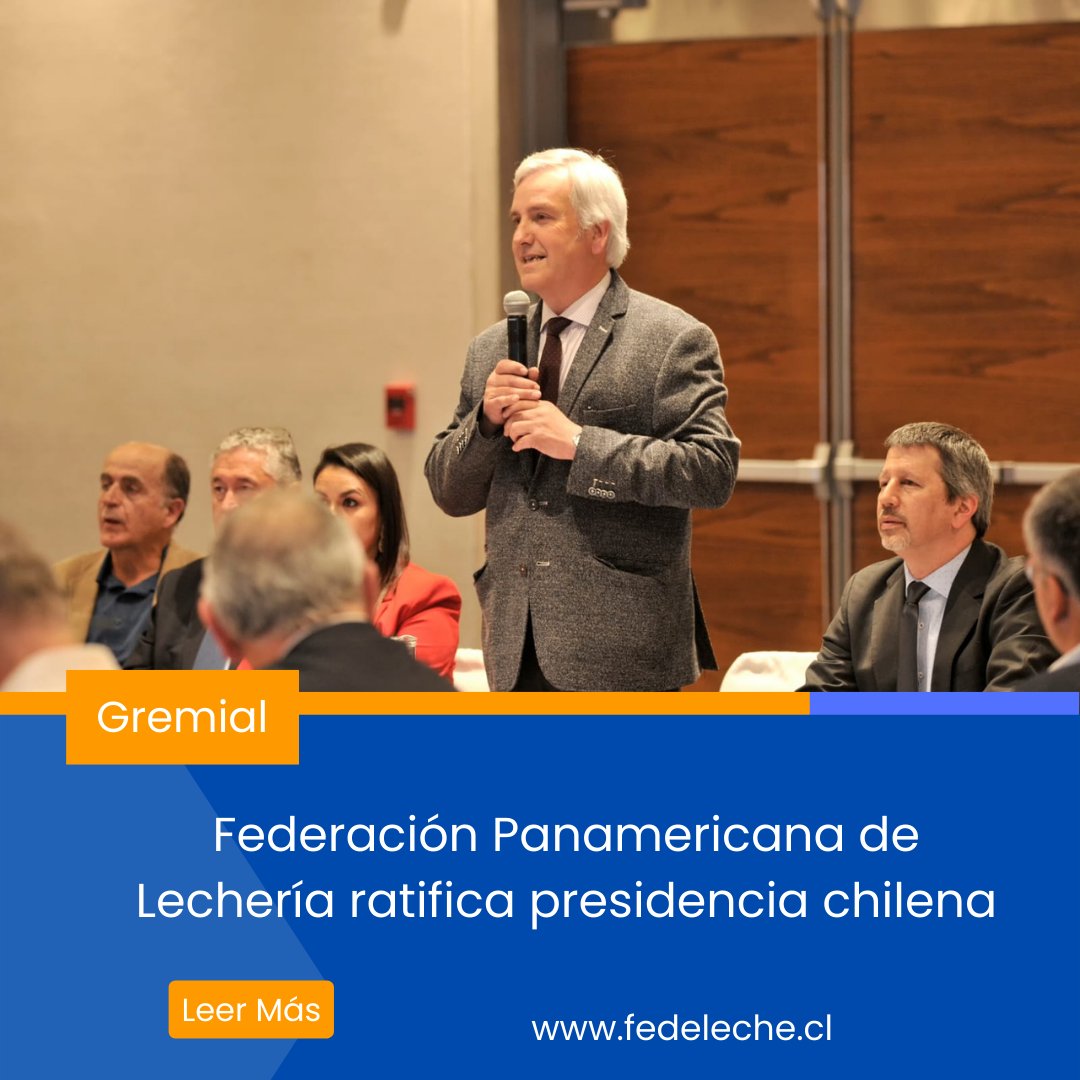 FedelecheFG's tweet photo. 🌐 Federación Panamericana de Lechería ratifica presidencia chilena 🐄🇨🇱
Ampliar antecedentes en https://t.co/ynN4IrShsy 🐮
https://t.co/UzsXW1jKQy
#lecheria #panamericana #productores #fepale #fedeleche https://t.co/iO7ABhXF6s