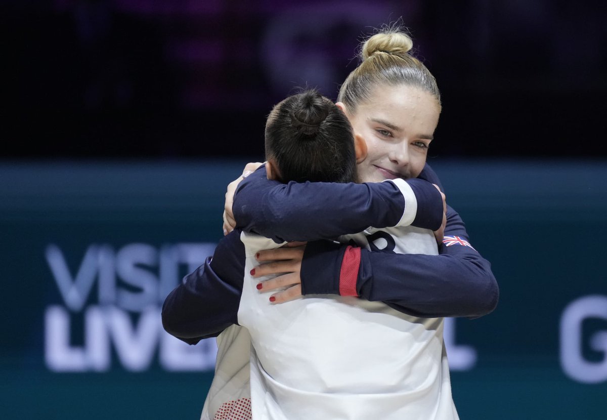2️⃣ amazing gymnasts
1️⃣ fantastic final 

Alice Kinsella and Jessica Gadirova, we’re so proud of you both 👏