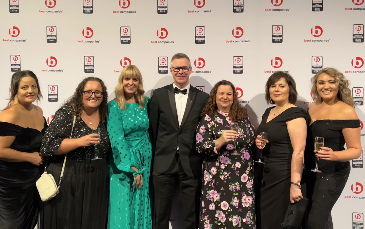 Leaving the competition behind at #BestCompanies2022 #SUEZuk @suez_uk #PeoplePlanetProfit