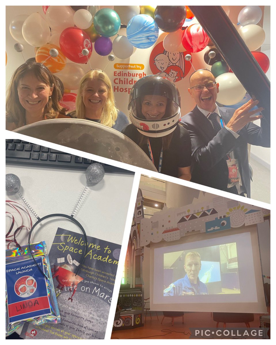 Linda Conway (@lindaconway07) on Twitter photo Launching tonight 🚀 #ECHCspaceacademy designed for children and young people in isolation. Incredible evening showcasing child centred care 💕with special guest appearance from <a href="/astro_timpeake/">Tim Peake</a>. A massive well done to everyone involved 👏
<a href="/neely_r/">Roslyn Neely</a> <a href="/echcharity/">Edinburgh Children's Hospital Charity</a> @AllisterShort 🚀 Launching tonight 🚀 #ECHCspaceacademy designed for children and young people in isolation. Incredible evening showcasing child centred care 💕with special guest appearance from <a href="/astro_timpeake/">Tim Peake</a>. A massive well done to everyone involved 👏
<a href="/neely_r/">Roslyn Neely</a> <a href="/echcharity/">Edinburgh Children's Hospital Charity</a> @AllisterShort 🚀