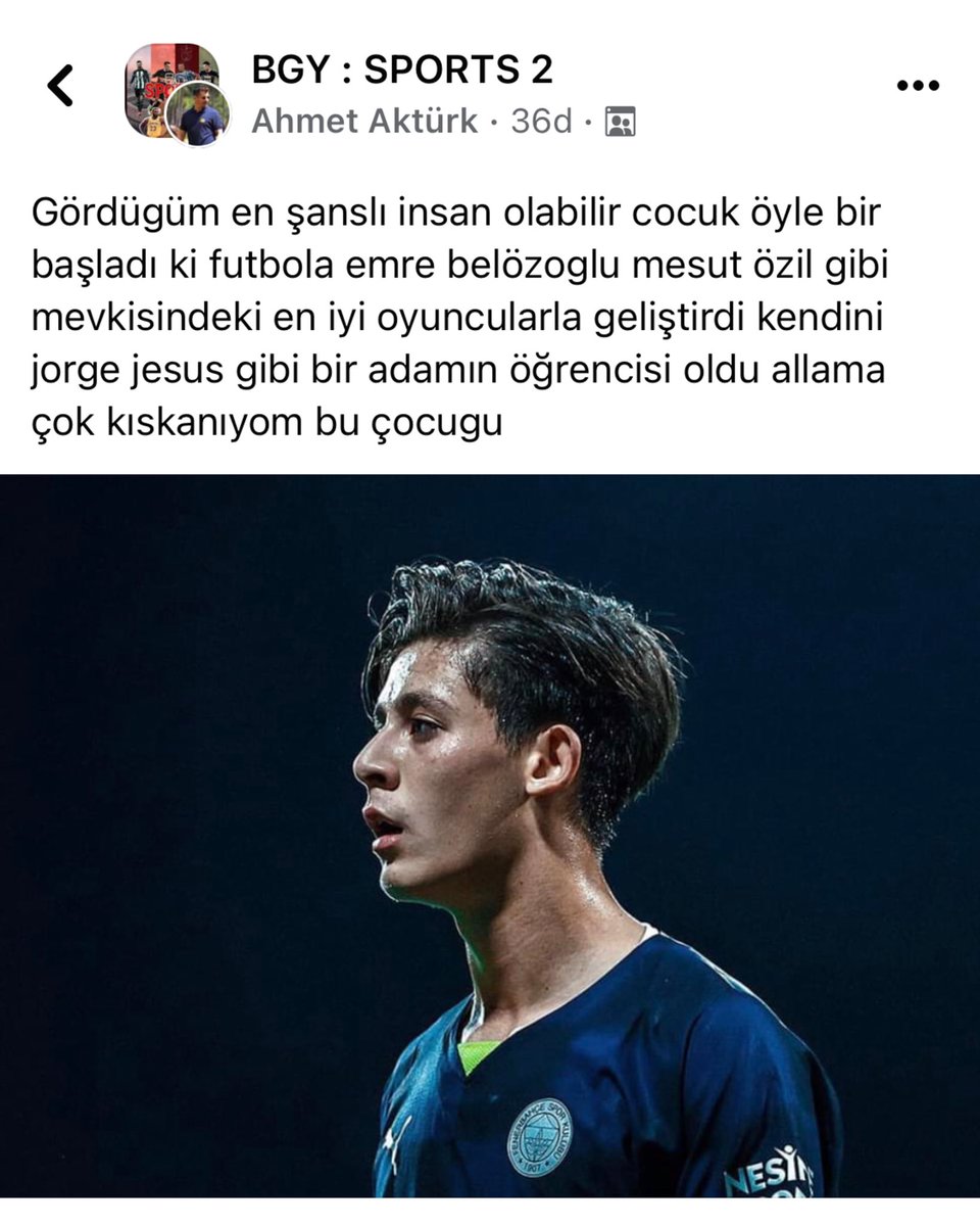 bgyetherr's tweet photo. Çok yetenekli çok.. Daha iyi yerlere gelecek ❤️🔥 #FBvREN #ArdaGüler https://t.co/aKmHP9DpXb