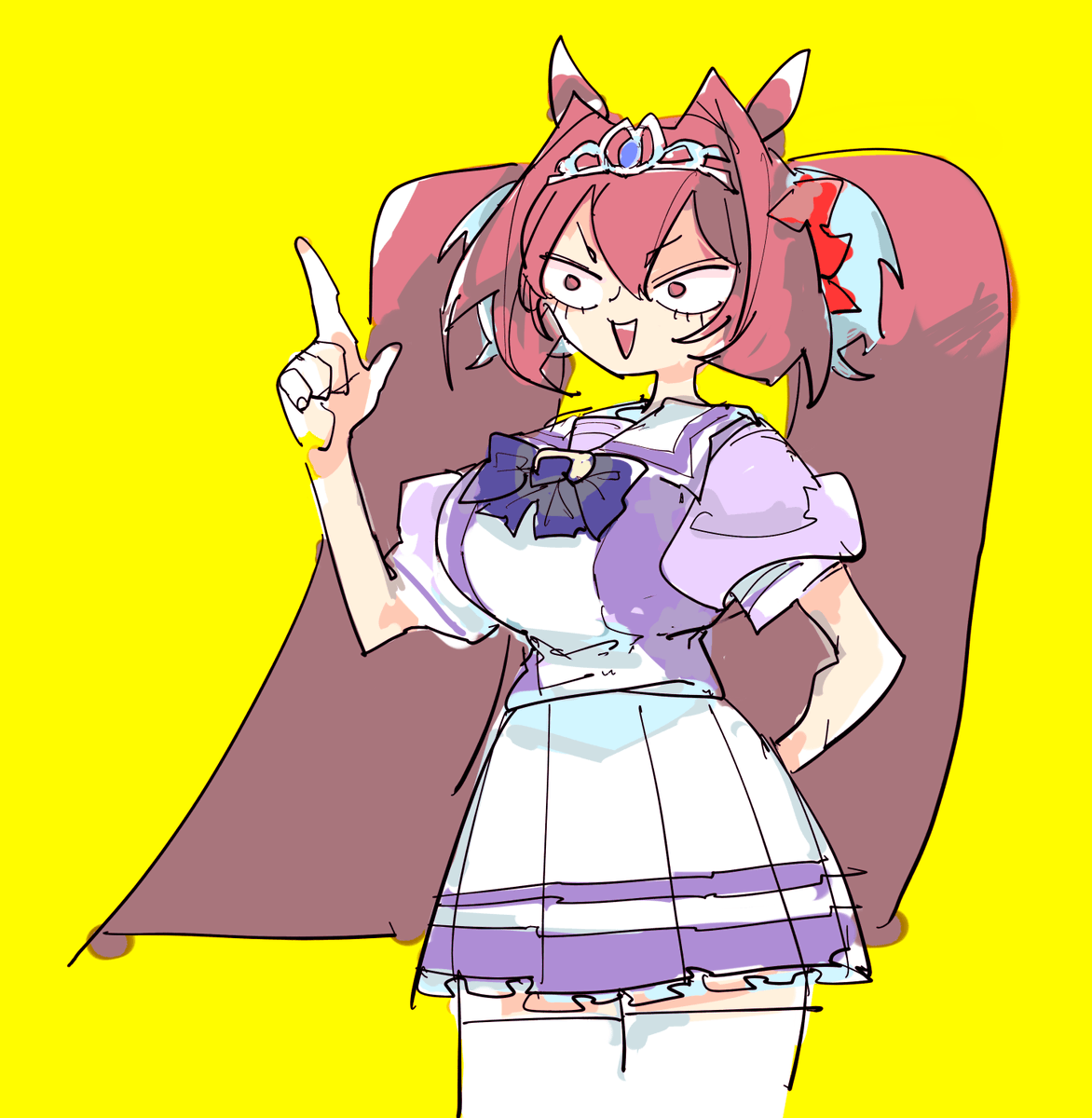 ダイワスカーレット(ウマ娘) 「」|ちぐ齒莖ダサわやかのイラスト