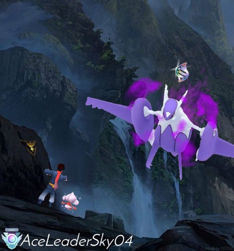 At a loss for words how amazing this portrait designed by <a href="/SkaLetton_yeoul/">SkaLetton</a> looks especially with the Mega Evolution symbol over Mega Latios 😍

Please FOLLOW &amp; reach out to him if YOU would like a personalized design made just for you! 🔥💯 

‼️GBL Legend Tier Pose Required‼️