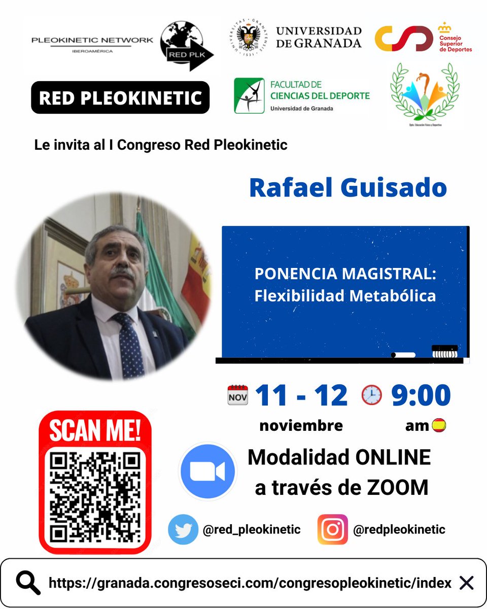 📚 Charla Magistral Dr. Rafael Guisado de <a href="/CanalUGR/">Universidad Granada</a>