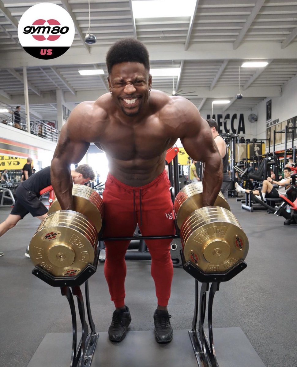 gym80us's tweet photo. The one and only Breon Ansley! He uses our #Gym80 machines to train and gain all this muscle 💪🏽 https://t.co/AAE2vXjpoZ