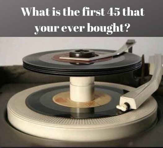 Mine was Oh Carol Neil Sedaka played on a Danset !! #firstrecord #first45