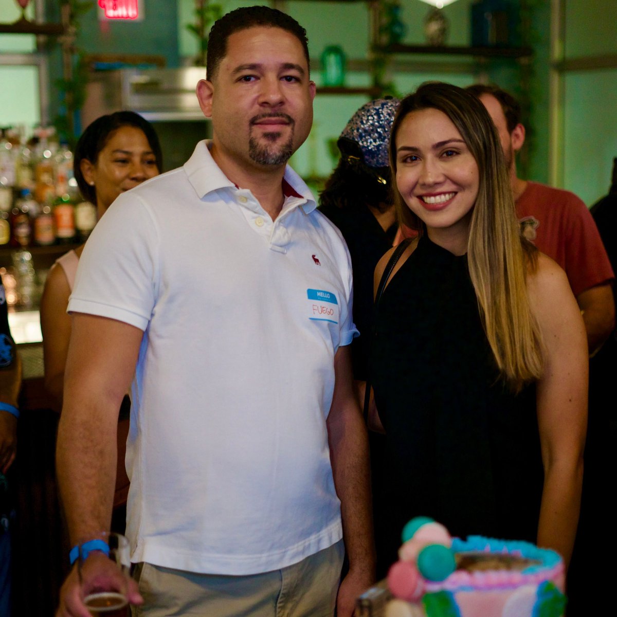 TheMiamiApe's tweet photo. Last night during my event for Latinos en Web3 Community.I had the best SURPRISE from my @BoredApeYC Fam @MagicCityYC &amp; @LatAmApes✨

This is the face of someone overwhelm for such a thoughtful recognition &amp; MOST beautiful cake!

@FuegoApps thanks all the kind words! ILY All💗 https://t.co/KsrORYW2Pi