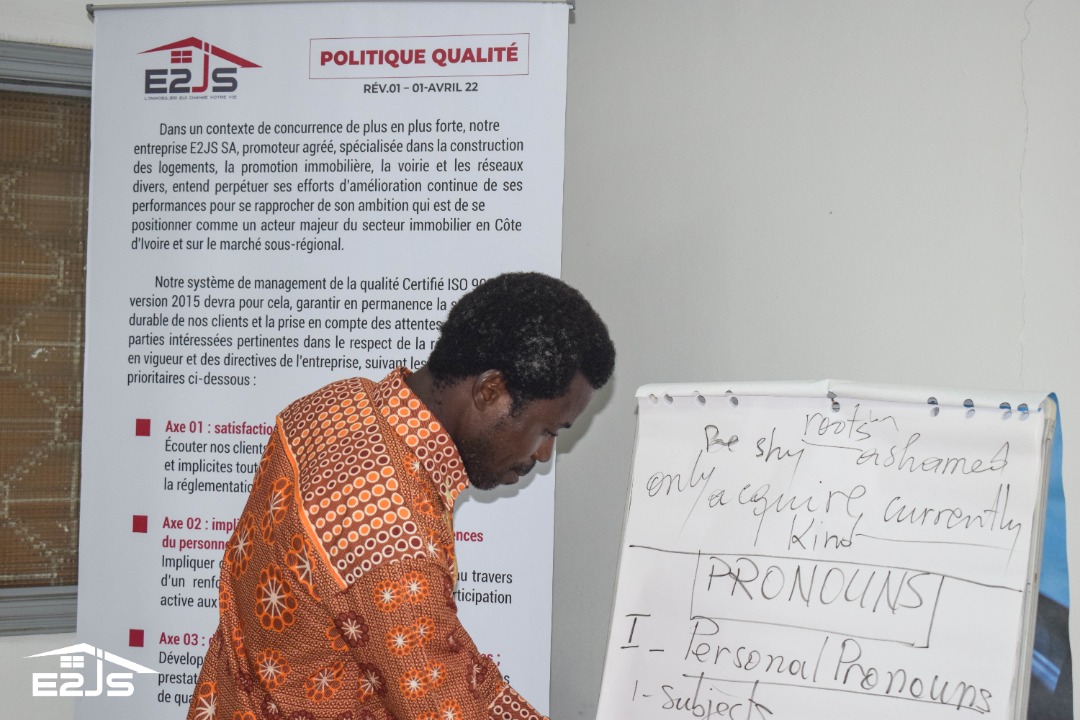 e2js_sa's tweet photo. Début d’une série de formations pour le personnel de E2JS. Démarrée depuis le 28 octobre 2022, cette série de formation s’inscrit dans le cadre du renforcement des compétences professionnelles des employés, initiée par la Direction générale.

#E2JS @e2js_sa https://t.co/XDeYUyqRst