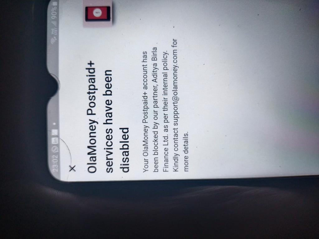 rohitspverma's tweet image. @Olacabs @ola_supports @olamoney_in what kind of joke is this? U ppl r sending msg of Postpaid balancec of 23 k &amp;amp; on app itcus suspended by @AdityaBirlaGrp @ABPaymentsBank nothing coukd br more pathetic than this @BandBajaateRaho #stopusingola