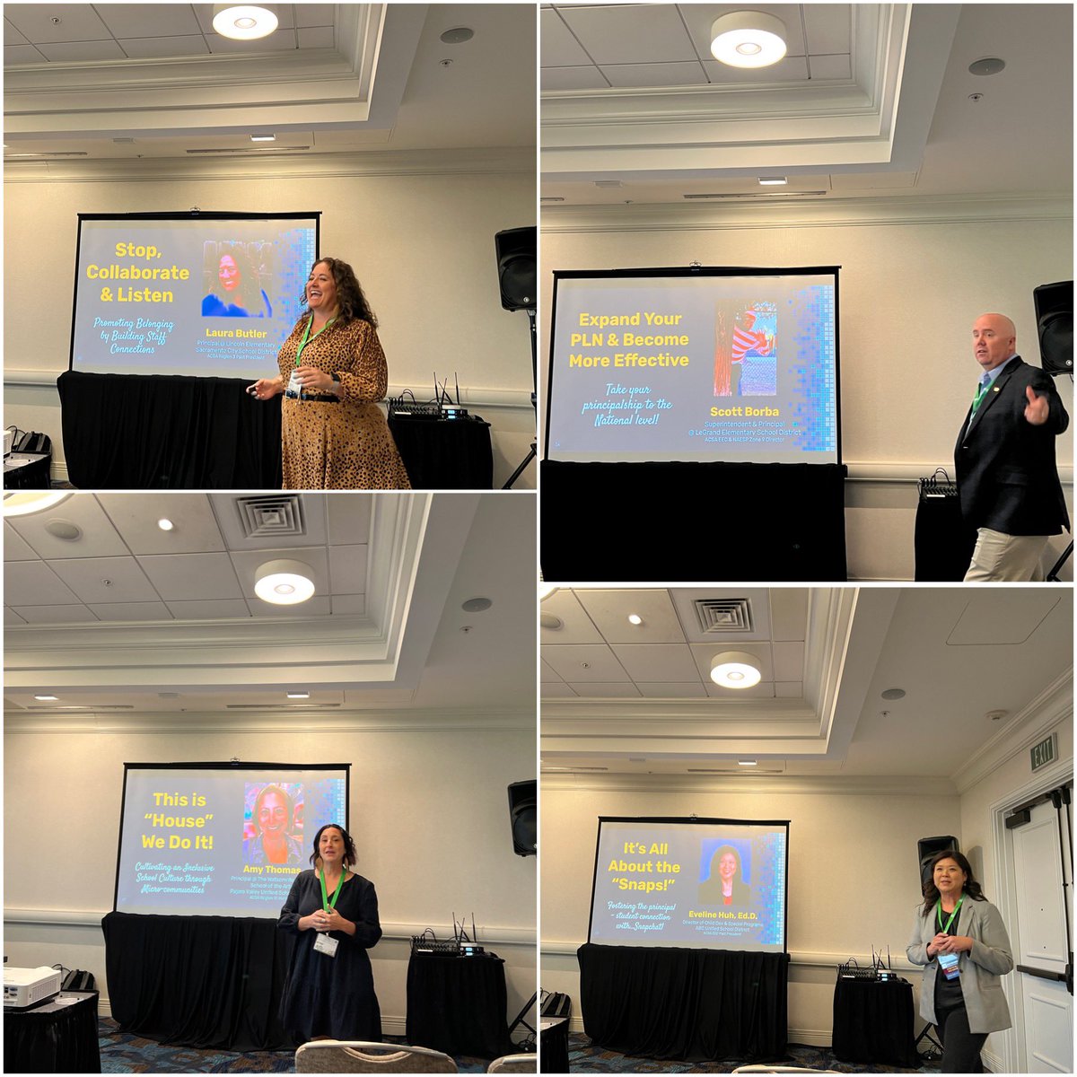 An absolutely FANTASTIC Elementary BOOM session at @ACSA_info! So many amazing ideas! Way to go @WillowES_ABC @JuarezAcademy @MadamePrincipal @LgeSupt @EvelineHuh John, Jennifer, & Laura! @NAESP @efranksnaesp