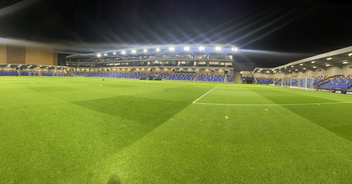 LewesFCU18s's tweet photo. We’ve arrived at the Cherry Red Records Stadium for tonight’s FA Youth Cup 1st round tie vs @AFCWAcademy 

#COYR 🔴⚫️ https://t.co/FZ9l93Gj4P