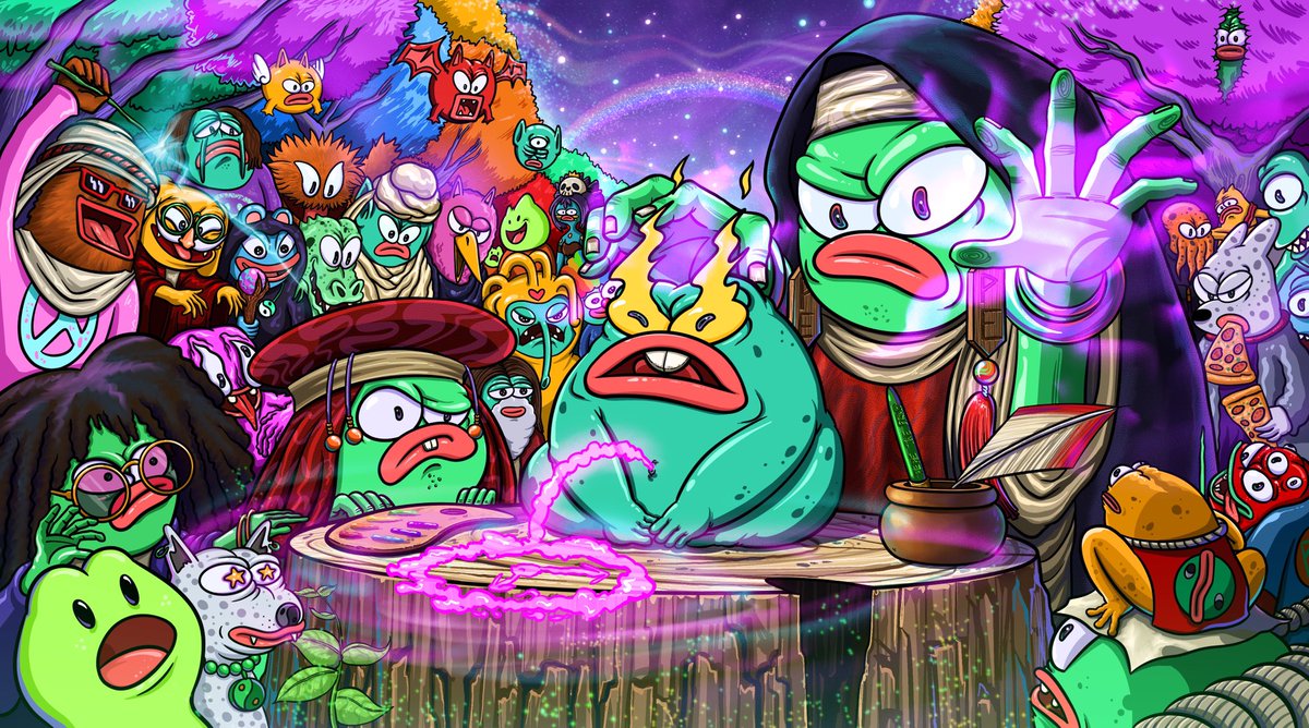 mingle_nft's tweet photo. @jaggedsoft This is quite late but I’m so sorry to read you was hacked 
and your collections were stolen. I hope everything will be fine. 
Thank you so much for always support my art. It means a lot to me
I hope you like my gift 🐸 https://t.co/AIkw4njpvn