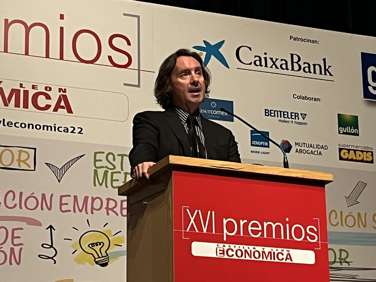 paco_hevia's tweet photo. Empiezan los #premioscyleconomica22 y @acagigasperez se dirige a los asistentes para enfocar la situación económica de #CyL
@caixabank @GRIrecolocacion @asercomexLCI @BENTELER_Group #HogarFácil @Gullon_esp @IBERAVAL #Interob @Jenoptik_Group @MutuaAbogacia @gadis @feriavalladolid https://t.co/LAbHm0faL0