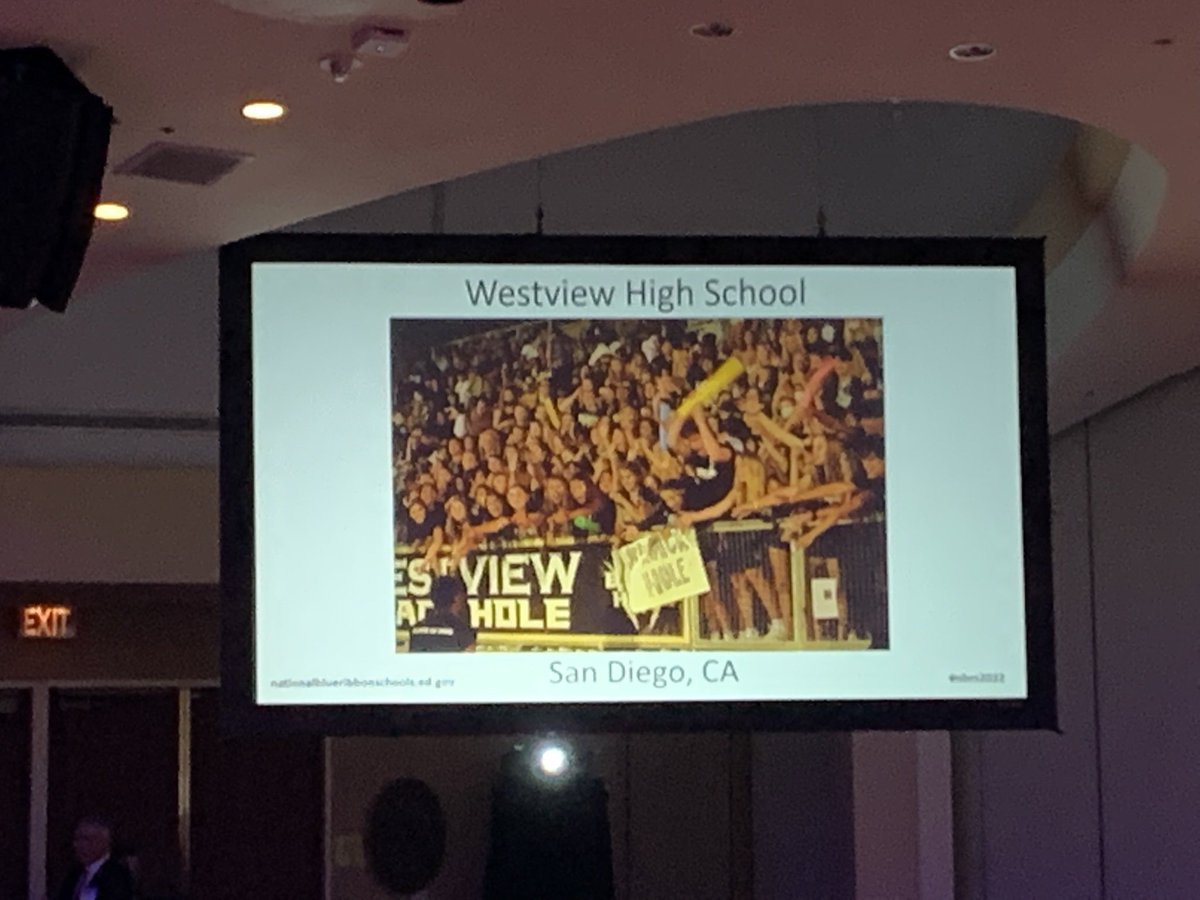 Big days of celebration for Westview High School. Honored to be at the 2022 National Blue Ribbon Schools awards. <a href="/PowayUnified/">Poway Unified</a> <a href="/NatlBlueRibbon/">National Blue Ribbon</a>