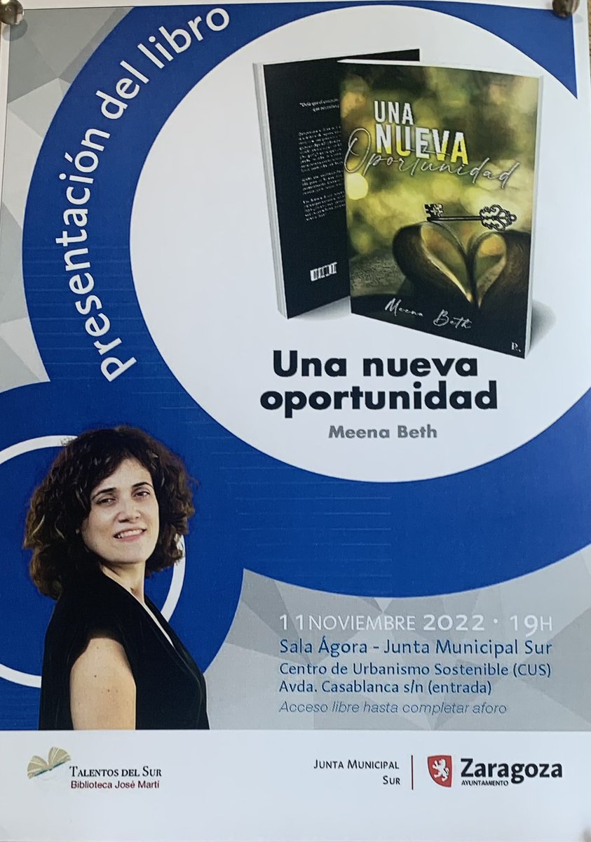 MeenaBeth's tweet photo. La difusión es clave. Toda ayuda necesaria.
Hoy, he estado en la biblioteca “José Martí” en Valdespartera. Desde allí, Teresa, la responsable de la misma me ha preparado un rinconcito precioso donde hemos grabado este vídeo tan simple, pero lleno de sentimiento pleno.
Parte3 https://t.co/5SVqsPyzQa