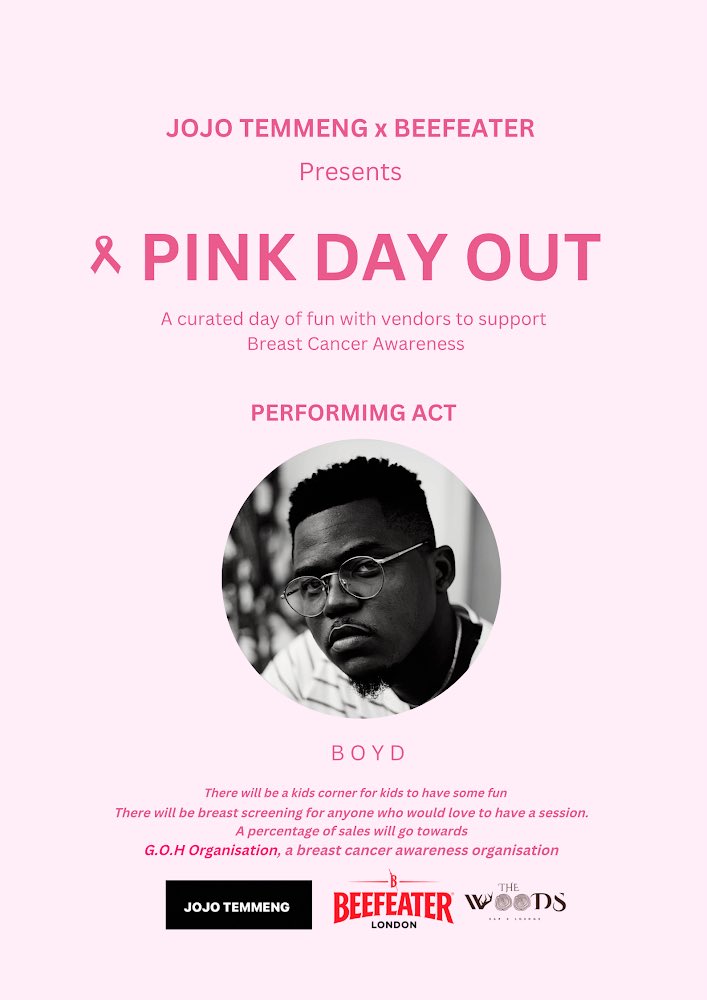Blvcksmurff's tweet photo. The Awareness Continues,
Do join us in the Woods bar and Lounge in Osu for a day of fun with a Curated vendor list and amazing DJ Sets from Djs Araba.OA and Baaba and @boydlarmie will Serenade us with beautiful music while we educate ourselves,and shop to support a great cause https://t.co/RrZyVO9HNP