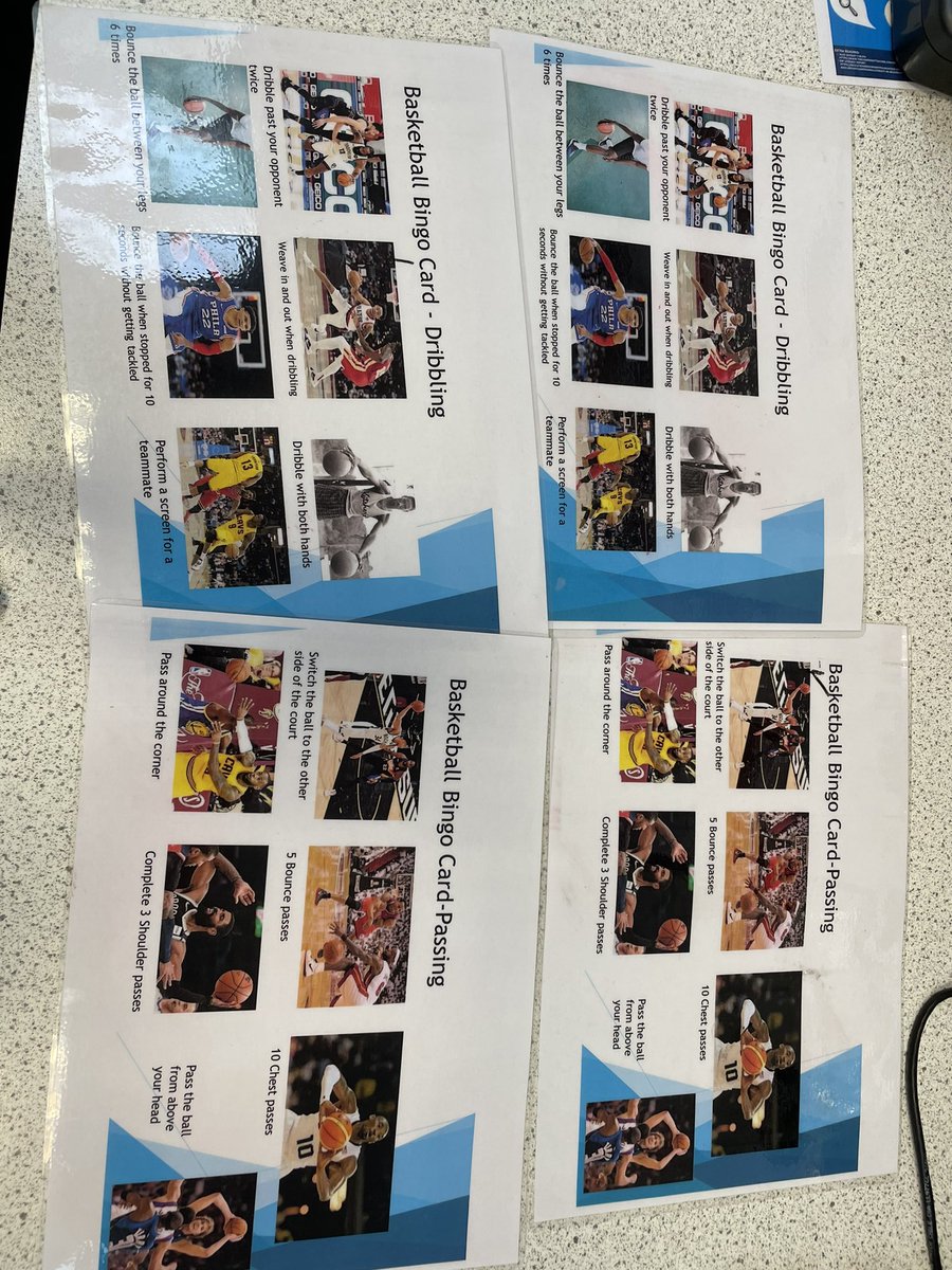 ZakEPhysicalEd's tweet photo. Basketball bingo with year 7s yesterday! Such a great way to focus on specifics of dribbling and passing to encourage competition💪🏻with great coaching and leadership opportunities for the students instructing on the sideline, making sure them non movers are included 👊🏻🏀 https://t.co/0HZn4NBVQO