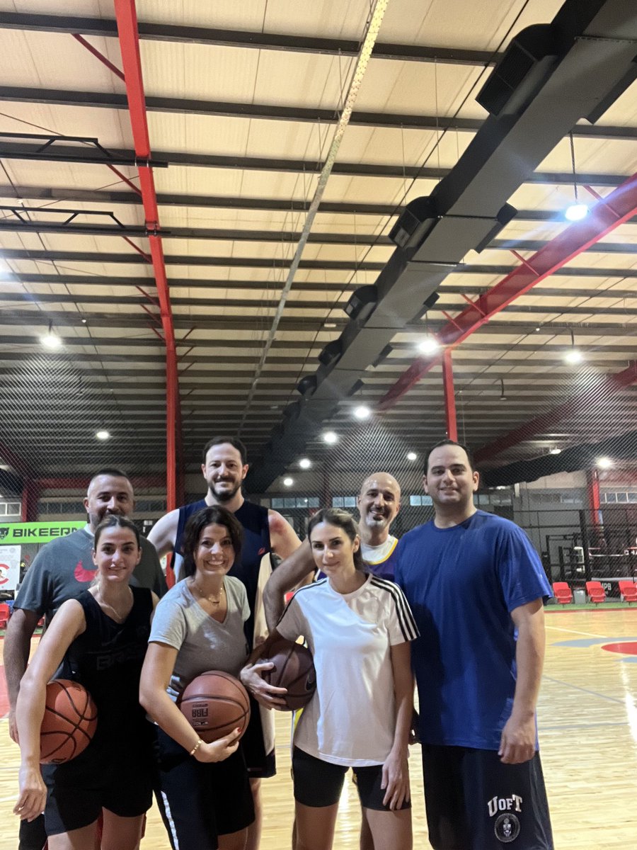 Amazing basketball session with <a href="/DellTechMEA/">Dell Technologies MEA</a> team.