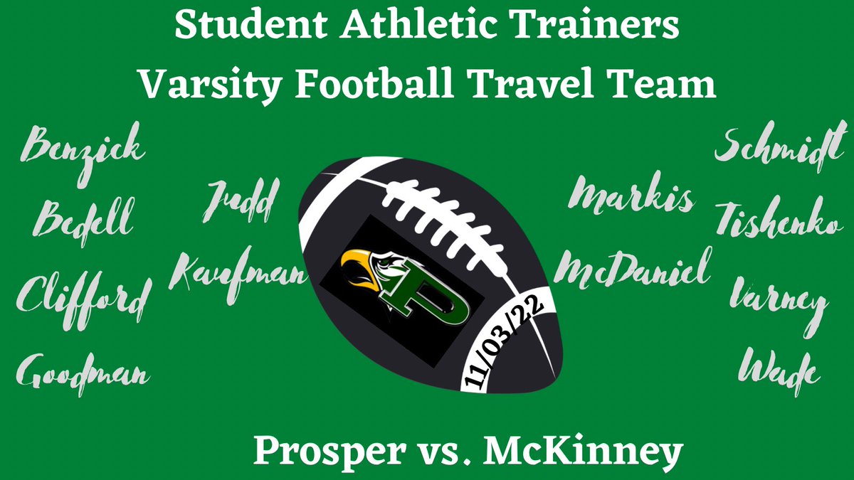PHSeaglesSM's tweet photo. Last district football game of the season! Beat McKinney!! #TeamTwix @ProsperEaglesFB @PISD_Athletics @ProsperHS https://t.co/2NrMC54h84