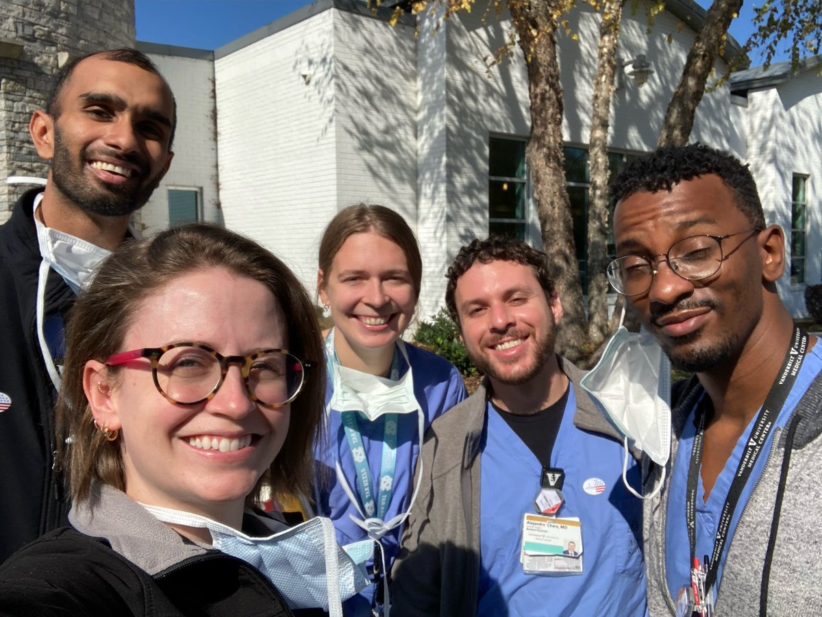 christina bailey (@therealdrbailey) on Twitter photo Proud of team surgical oncology taking the time to vote today! Today is the last day to early vote — make sure your voice is heard! @VUMCSurgRes @VUMCSurgOnc @VUMCGME @kylecassling <a href="/WaliJohnsonMD/">Wali Johnson</a> <a href="/KT_McKay_/">Katie McKay</a> Proud of team surgical oncology taking the time to vote today! Today is the last day to early vote — make sure your voice is heard! @VUMCSurgRes @VUMCSurgOnc @VUMCGME @kylecassling <a href="/WaliJohnsonMD/">Wali Johnson</a> <a href="/KT_McKay_/">Katie McKay</a>