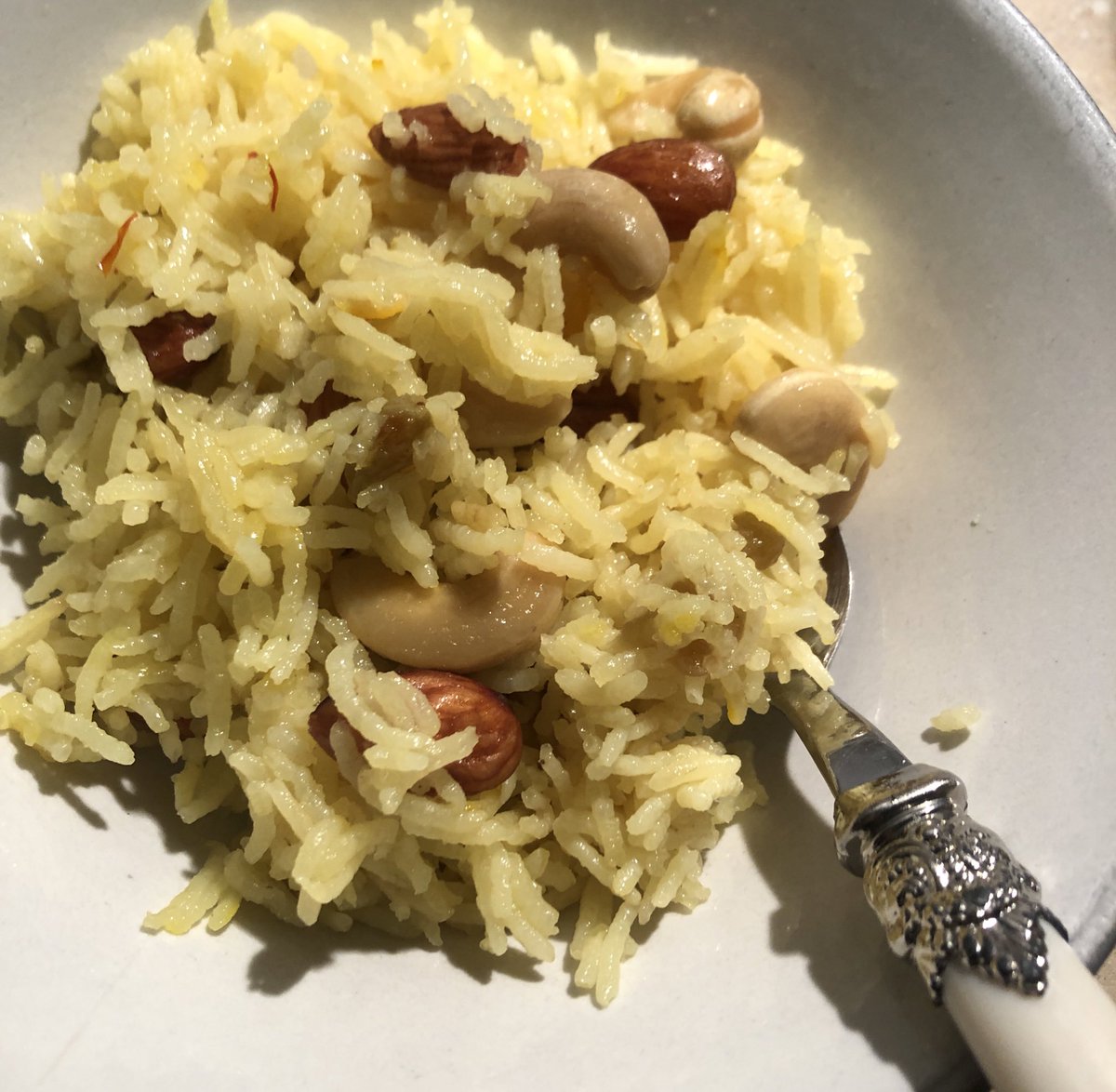 GreenFly7505's tweet photo. Made this special Sweet rice which my mom taught me to make ❤️ #sweet #puddingnice You can serve them with #clotted cream or just Cream :) #Dryfruits and Nuts https://t.co/xwPvaHTefv