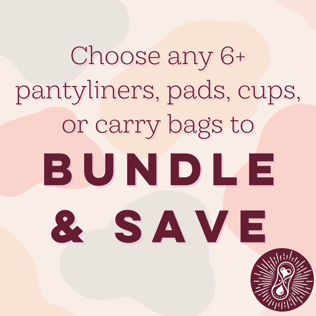 GladRags's tweet photo. Introducing our NEW BUNDLES 🩸🎉

Choose any 6 (or more!) pantyliners, pads, menstrual cups, or carry bags and use code “BUNDLE” to save 20% 💖

https://t.co/9wjGbiixI9 https://t.co/dm9ljqNunc